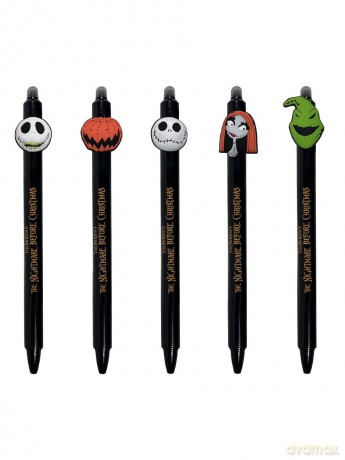 Nightmare before Christmas Erasable Gel Pen Characters Display (30)