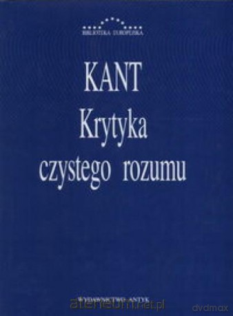 Krytyka czystego rozumu [KSIĄŻKA]