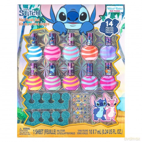 Zestaw lakierów do paznokci Townley Girl Stitch 10 szt. Swirl