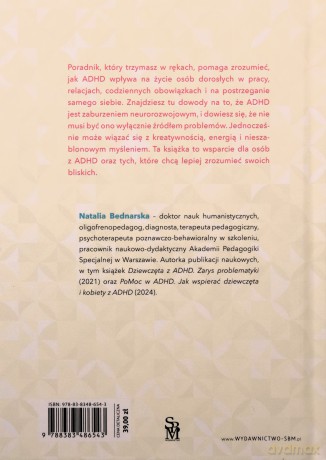 ADHD u dorosłych. Jak działa mózg - Natalia Bednarska [KSIĄŻKA]
