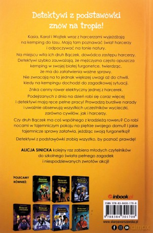 Detektywi z podstawówki. Tajemnica druha Bączka - Alicja Sinicka [KSIĄŻKA]