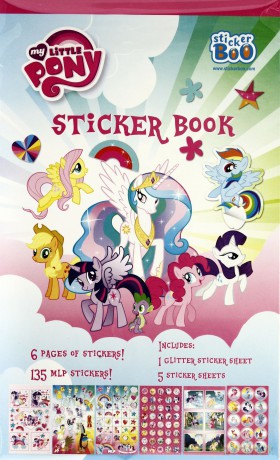 Książeczka z naklejkami My Little Pony