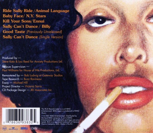 Lou Reed: Sally Can't Dance [CD]