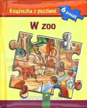 Książeczka z puzzlami - W zoo [KSIĄŻKA]