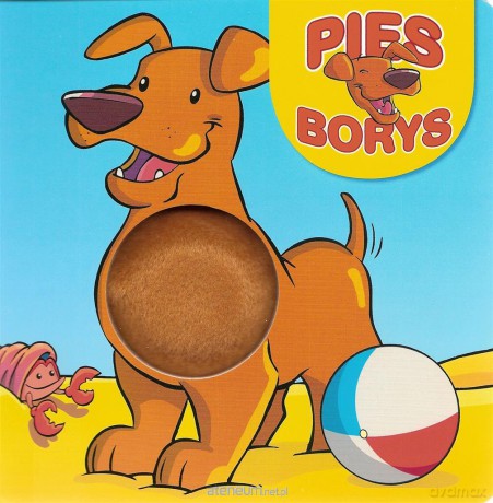 Książeczki z piszczałką i futerkiem. Pies Borys [KSIĄŻKA]