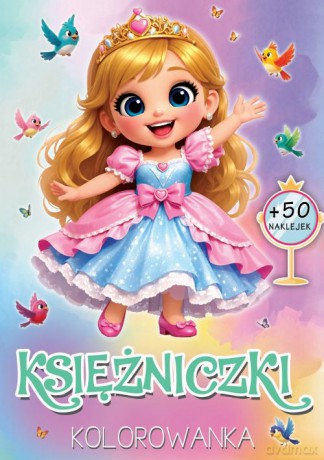 Księżniczki. Kolorowanka [KSIĄŻKA]