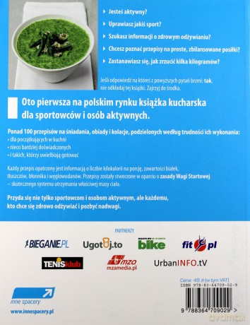 Książka kucharska dla aktywnych. Waga startowa [KSIĄŻKA]