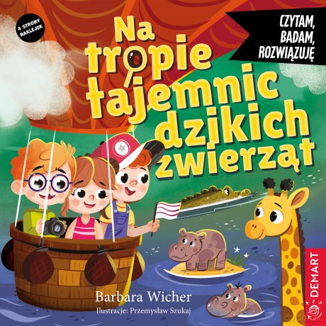 Na tropie tajemnic dzikich zwierząt. Czytam, badam, rozwiązuję - Barbara Wicher [KSIĄŻKA]