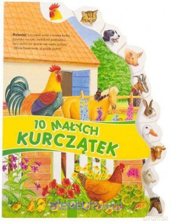 Książka obrazkowa - 10 małych kurczątek [KSIĄŻKA]