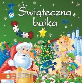 Książka z puzzlami - Świąteczna bajka [KSIĄŻKA]