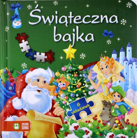 Książka z puzzlami - Świąteczna bajka [KSIĄŻKA]