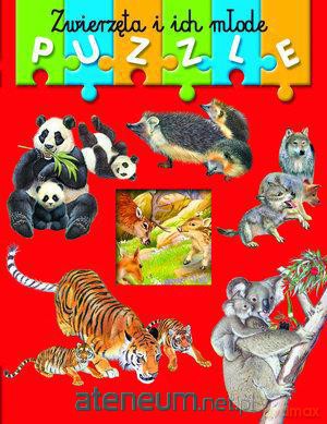 Książka z puzzlami. Zwierzęta i ich młode [KSIĄŻKA]+[PUZZLE]