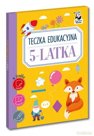 Teczka edukacyjna 5-latka. Kapitan Nauka - Katarzyna Szumska [KSIĄŻKA]