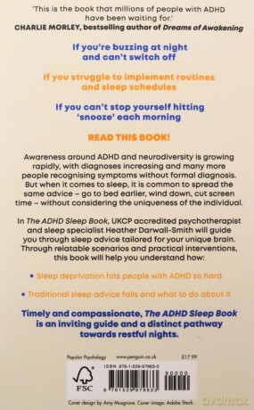 The ADHD Sleep Book - Heather Darwall-Smith [KSIĄŻKA]