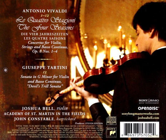 Joshua Bell: Vivaldi: The Four Seasons [CD]