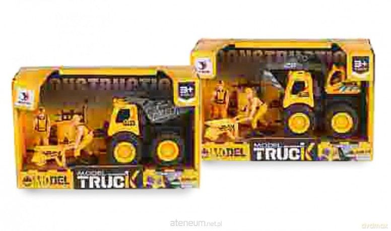 Auto budowlane z figurkami
