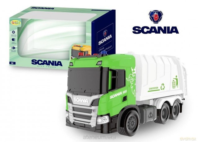 Auto miejskie śmieciarka Scania