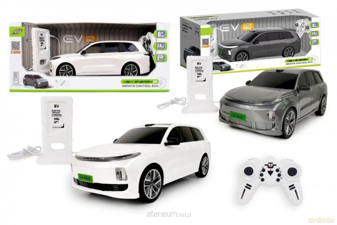 Auto zdalnie sterowane ze stacją ładującą mix