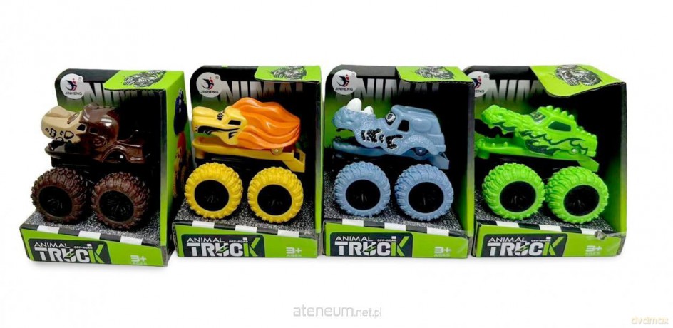 Auto zwierzak monster truck mix