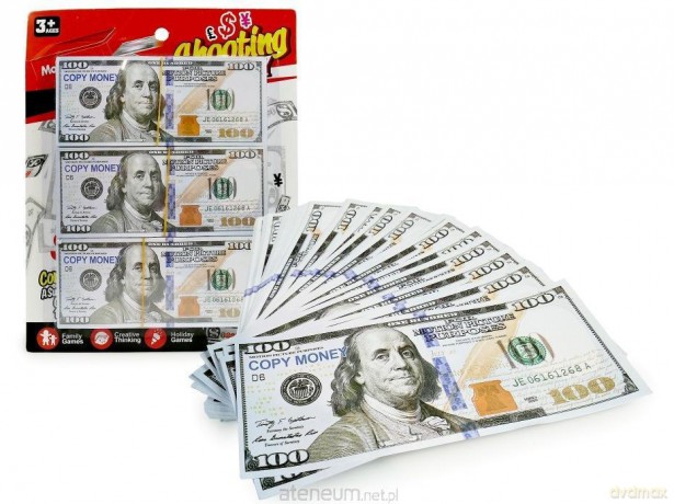 Banknoty do zabawy