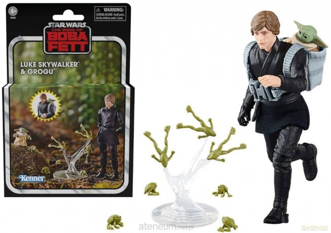 Figurka Star Wars vintage Luke Skywalker i Grogu [FIGURKA]