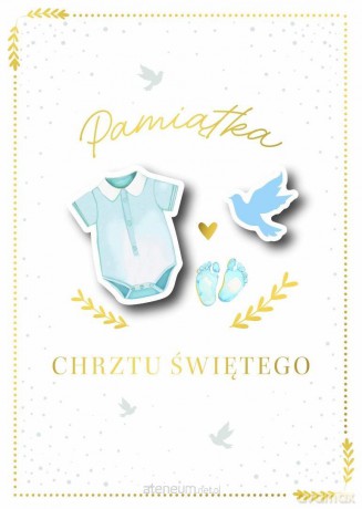 Karnet Chrzest