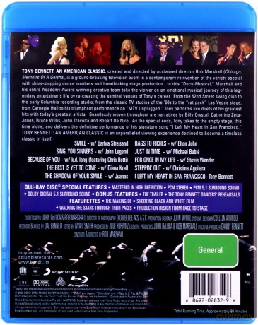 Tony Bennett: An American Classic [Blu-Ray]