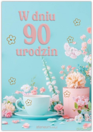 Karnet Silver 90 urodziny