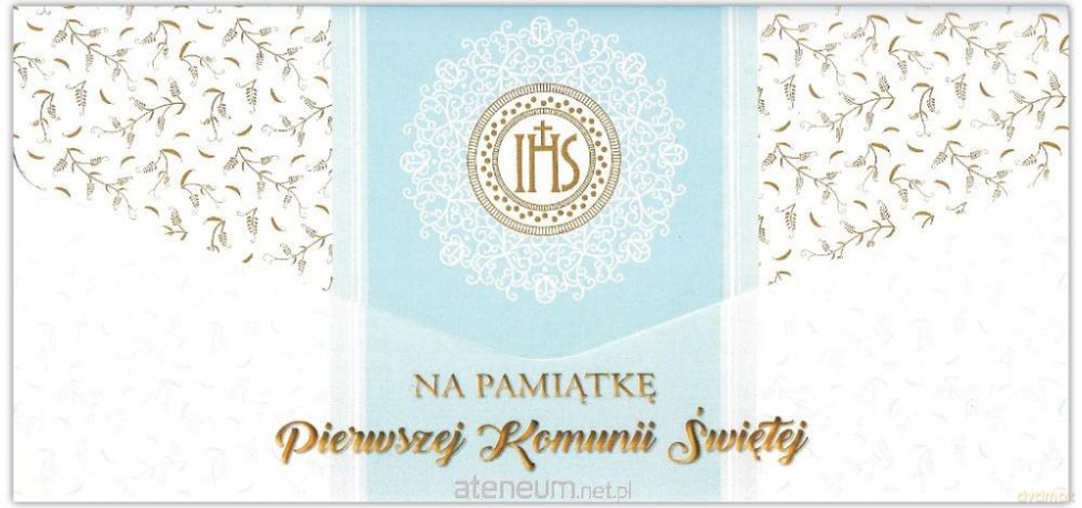 Karnet-koperta DL Pamiątka I Komunii