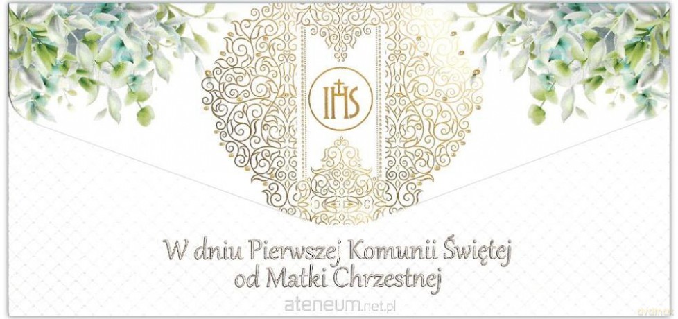 Karnet-koperta DL Pamiątka I Komunii