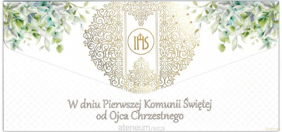 Karnet-koperta DL Pamiątka I Komunii