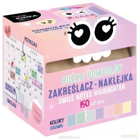 Karteczki indeksujące w rolce
