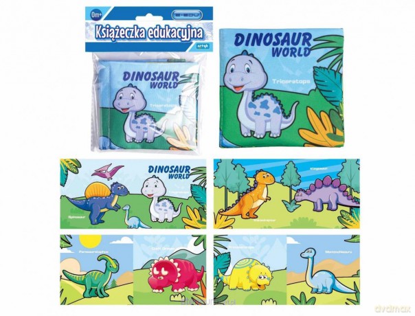Książeczka malucha e-edu dinozaury