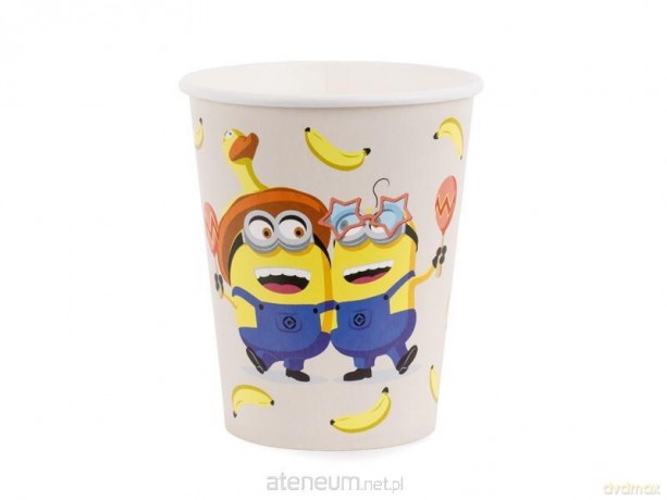 Kubeczki Minionki 250ml 6szt