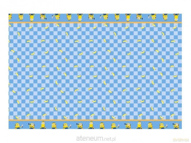 Obrus papierowy Minionki 180x120 cm