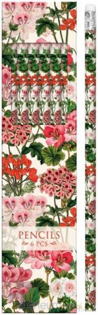 Ołówki ozdobne STPEN51 pelargonia 6szt