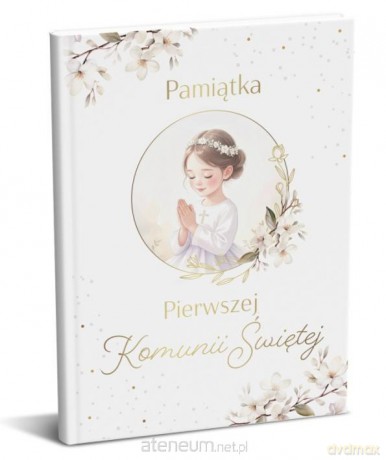 Pamiątka książeczka Komunia [KSIĄŻKA]