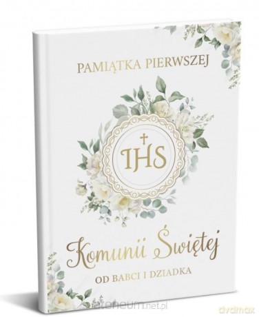Pamiątka książeczka Komunia [KSIĄŻKA]