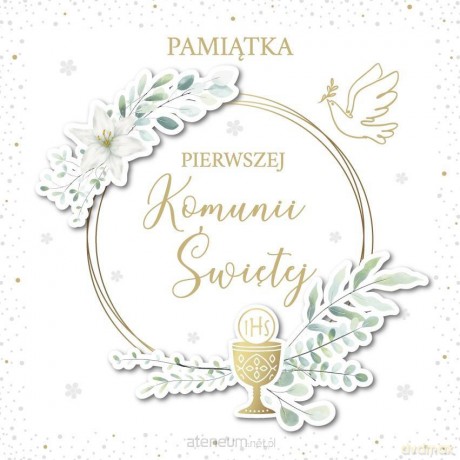 Pamiątka książeczka Komunia [KSIĄŻKA]