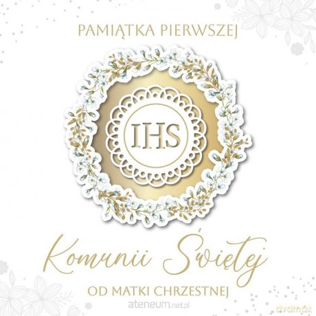 Pamiątka książeczka Komunia [KSIĄŻKA]