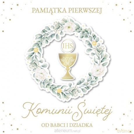 Pamiątka książeczka Komunia [KSIĄŻKA]