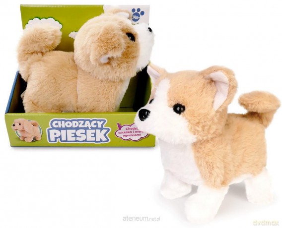 Piesek chodzący 15 cm