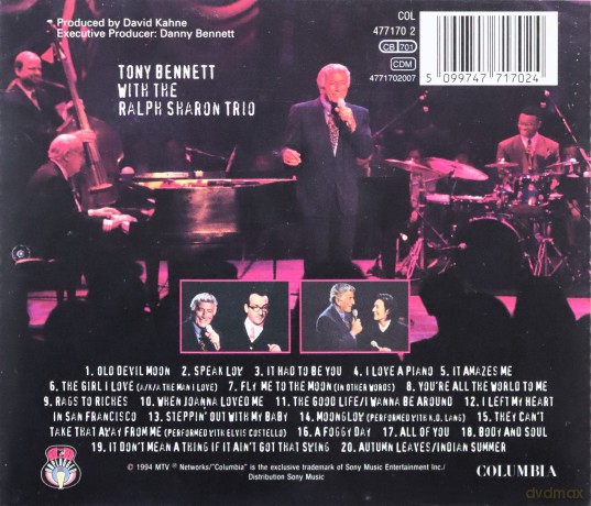 Tony Bennett: MTV UNPLUGGED [CD]