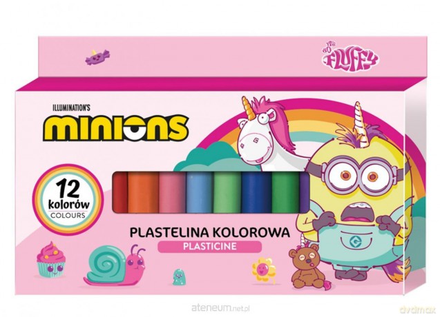 Plastelina Minionki 12 kolorów