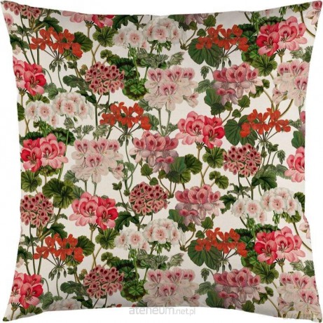 Poszewka na poduszkę 50x50 cm - Pelargonia