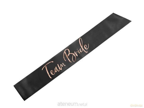 Szarfa Team Bride czarna 75 cm