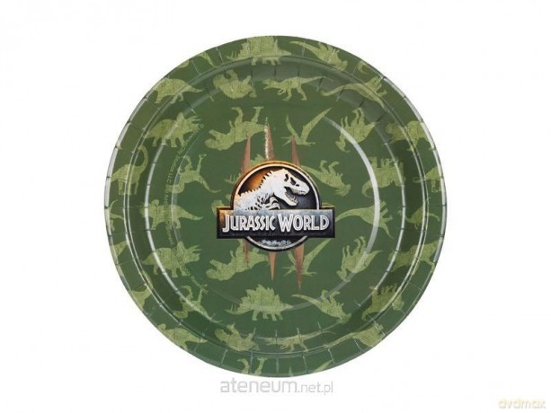 Talerzyki Jurassic World 23 cm 6szt