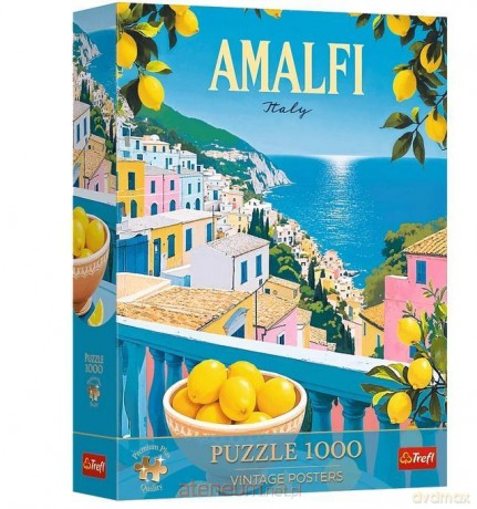 TREFL 1000 el. Premium Plus Amalfi, Włochy [PUZZLE]