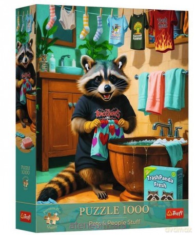TREFL 1000 el. Premium Plus Dzień Prania Szopa [PUZZLE]