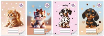 Zeszyty A5/16K kratka (20szt)